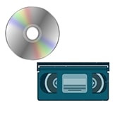 CD's DVD's Audio And Video Tapes